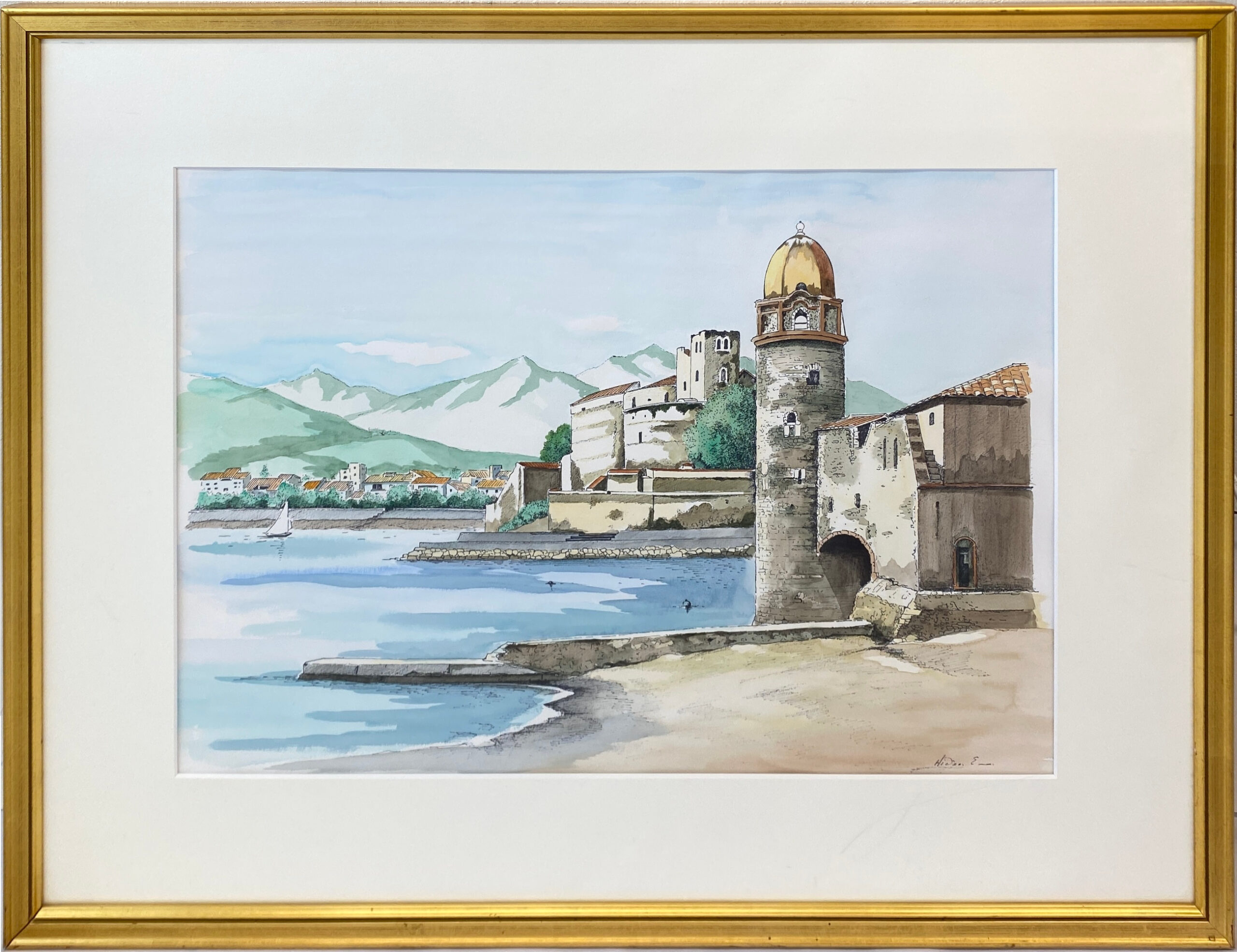 コリウールの古城（フランス）