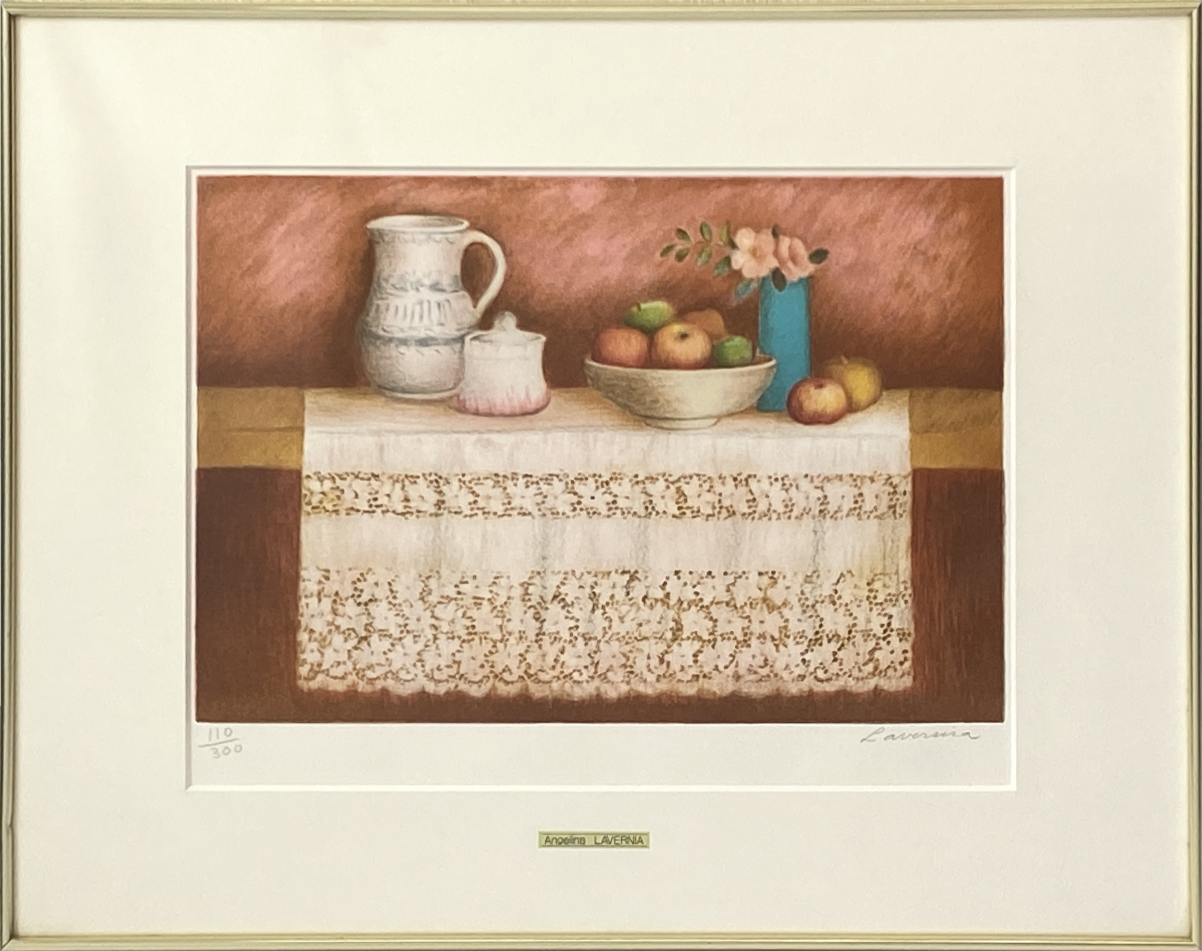 レースのテーブルクロス