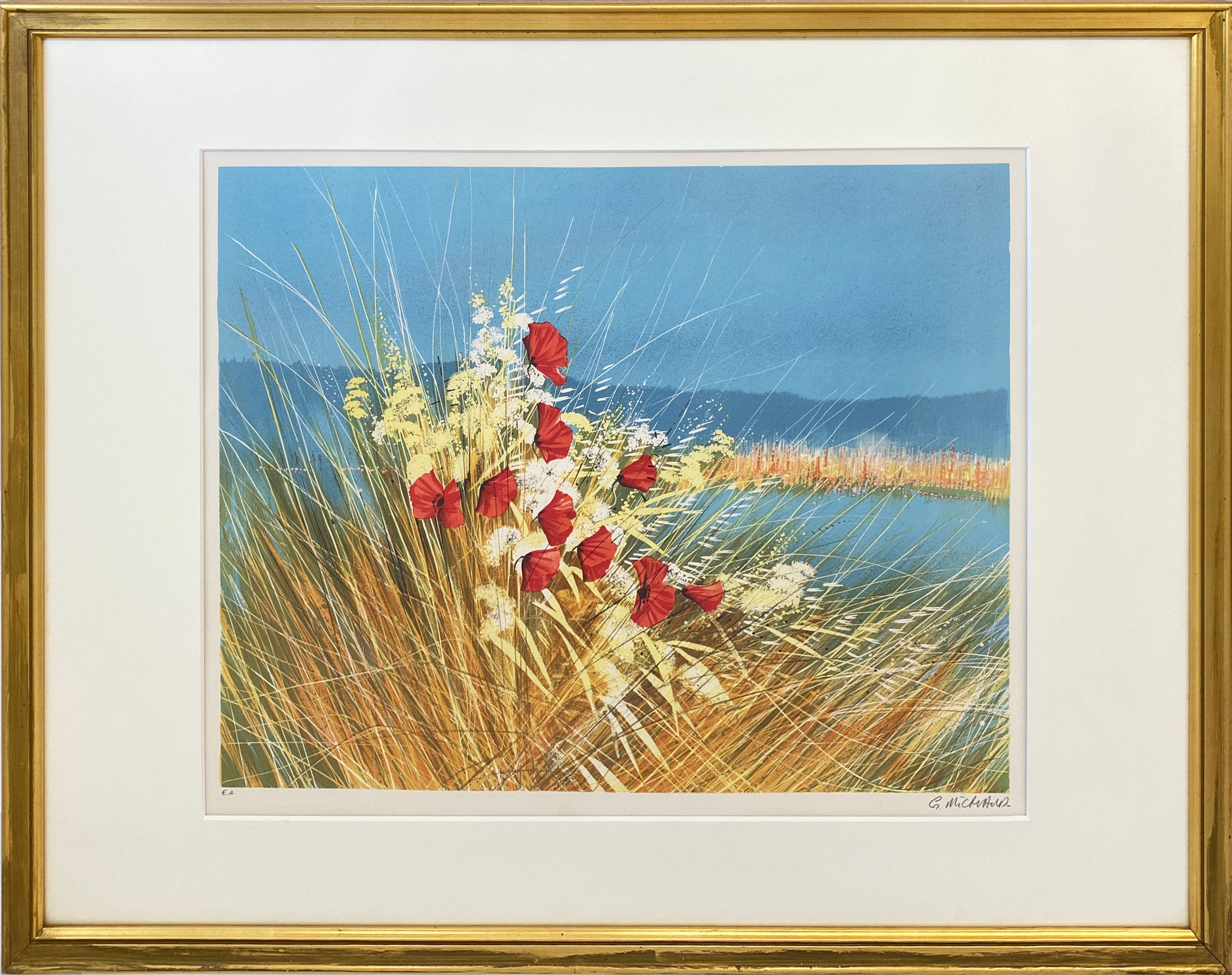 ひなげしのある沼地