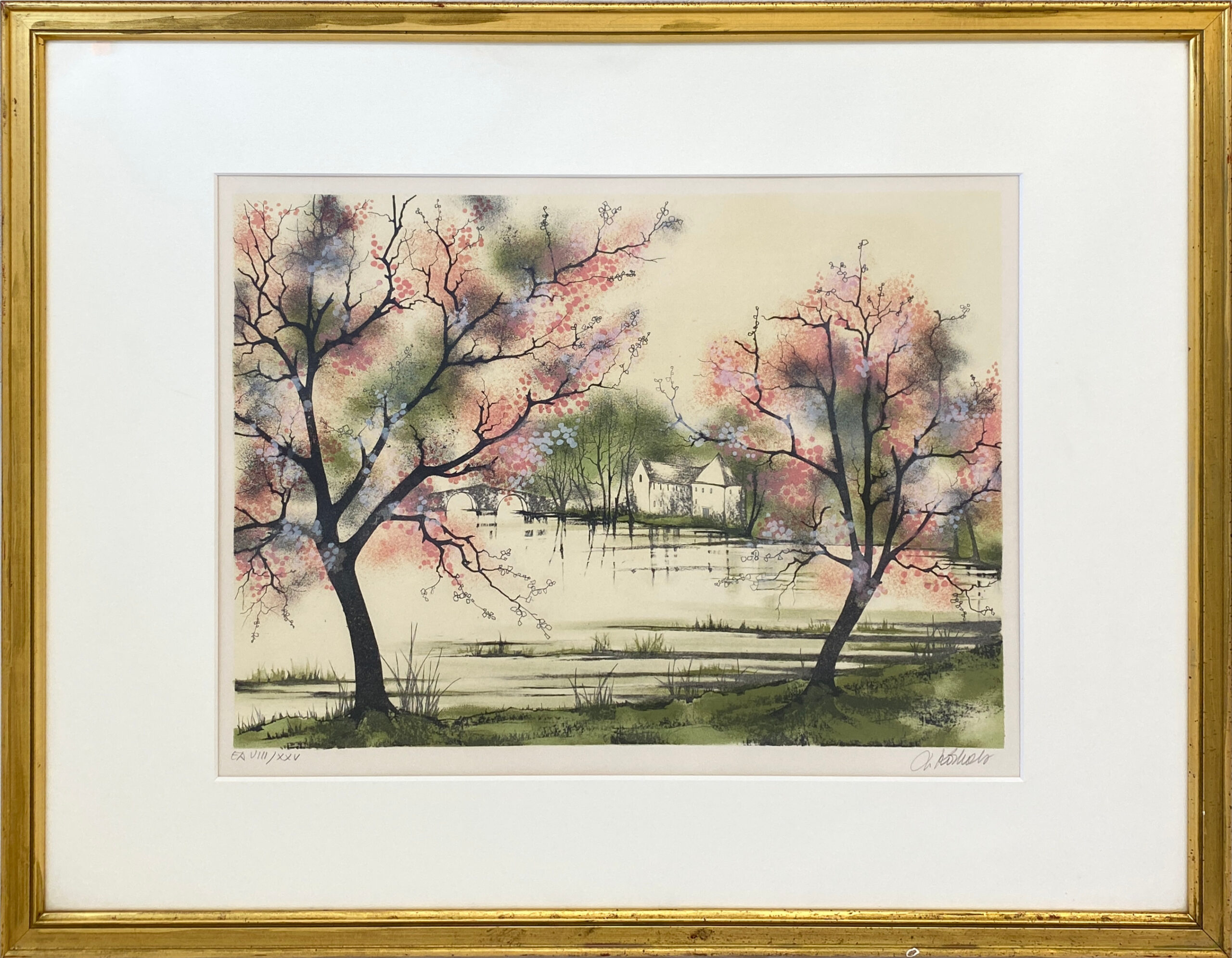 野生のリンゴの木